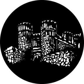 G272 Castle - Rosco Standard Steel Gobo