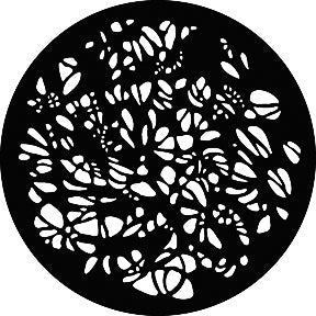 G317 Pebbles - Rosco GAM Standard Steel Gobo