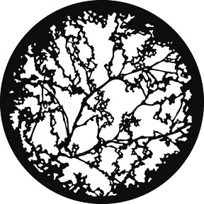 G520 Open Branches - Rosco Standard Steel Gobo GAM