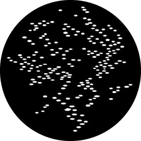 G548 Pointillism - Rosco GAM Standard Steel Gobo