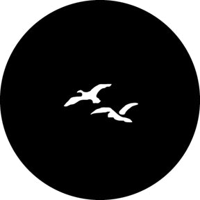 G574 Fairytale Birds - Rosco GAM Standard Steel Gobo