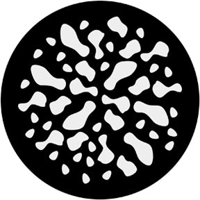 71006 Blob Explosion - Rosco Standard Steel Gobo