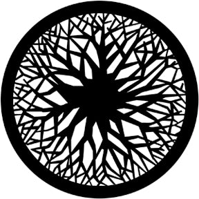 71011 Circular Wood Rosco Stainless Steel Gobo