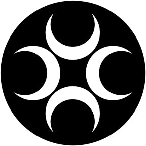 71017 Crescent 1 Rosco Stainless Steel Gobo