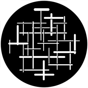 74005 Symmetric 5 - Rosco Standard Steel Gobo