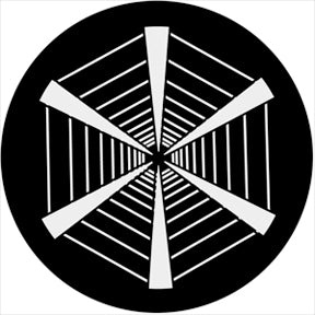74014 Motion Gobo - Symmetric14 Rosco Stainless Steel Gobo