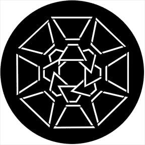 74020 Motion Gobo - Symmetric20 Rosco Stainless Steel Gobo