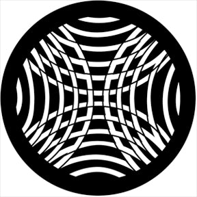 74022 Motion Gobo - Symmetric22 Rosco Stainless Steel Gobo