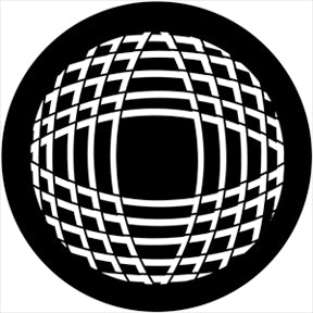 74023 Motion Gobo - Symmetric23 Rosco Stainless Steel Gobo