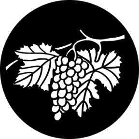 76578 Hanging Grapes Rosco Stainless Steel Gobo