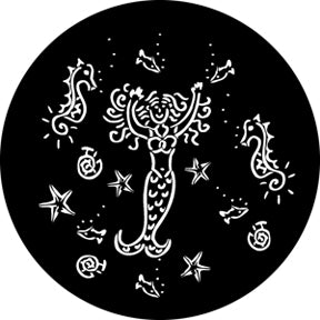 76584 Mermaid Rosco Stainless Steel Gobo