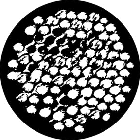 76599 Printed Mesh Rosco Stainless Steel Gobo