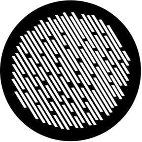 77022 Rain B Rosco Stainless Steel Gobo