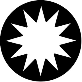 77156 Star A - Rosco Standard Steel Gobo