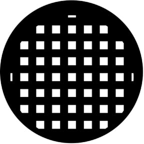 77204 Basket Weave - Rosco Standard Steel Gobo