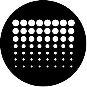 77226 Geometrics 7 Rosco Stainless Steel Gobo