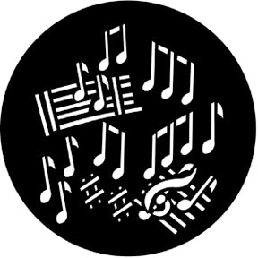 77300 Dance - Rosco Standard Steel Gobo
