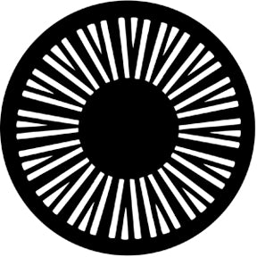77391 Geometrics Rosco Stainless Steel Gobo