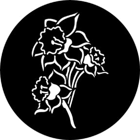 77669 Daffodil Rosco Stainless Steel Gobo