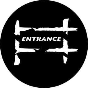 77685 Entrance 2 Rosco Stainless Steel Gobo