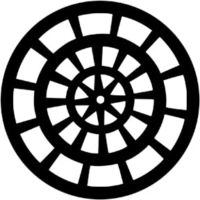 77758 Rose Window - Rosco Standard Steel Gobo