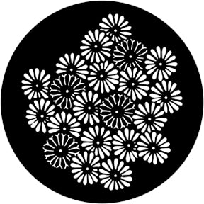 77773 Flowers - Rosco Standard Steel Gobo