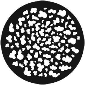 77811 Soft Breakup - Rosco Standard Steel Gobo