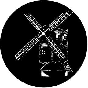 77874 Derelict Windmill - Rosco Standard Steel Gobo