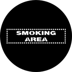 77889 Smoking Area Rosco Stainless Steel Gobo