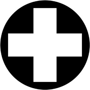 77967 First Aid Rosco Stainless Steel Gobo