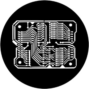 77972 Printed Circuit Rosco Stainless Steel Gobo