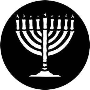78007 Candles/ Menorah Rosco Stainless Steel Gobo