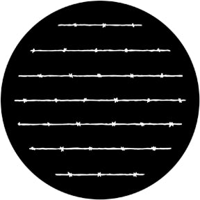 78029 Barbs - Rosco Standard Steel Gobo
