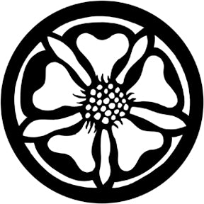78083 Tudor Rose Rosco Stainless Steel Gobo