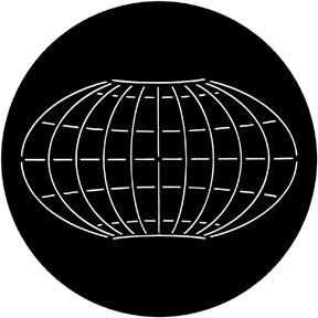 78087 Map Grid Rosco Stainless Steel Gobo