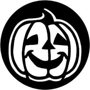78105 Happy Pumpkin Rosco Stainless Steel Gobo