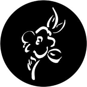 78180 Single Flower - Rosco Standard Steel Gobo