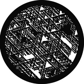 78227 Broken Weave - Rosco Standard Steel Gobo