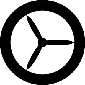 78365 Propeller 3 - Rosco Standard Steel Gobo