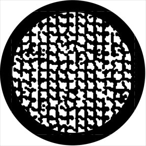 78448 Old Screen - Rosco Standard Steel Gobo