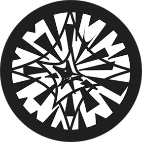 78472 Kapow Rosco Stainless Steel Gobo