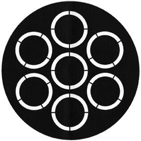 78475 Rotating Apertures - Rosco Standard Steel Gobo