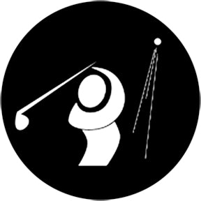 78504 Golfer - Rosco Standard Steel Gobo