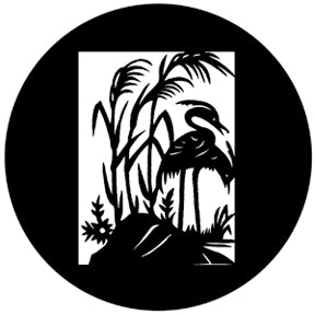 78538 Cranes Rosco Stainless Steel Gobo