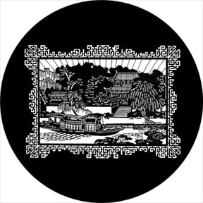 78542 Riverboat Pagoda Rosco Stainless Steel Gobo