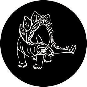 78632 Stegosaur Rosco Stainless Steel Gobo