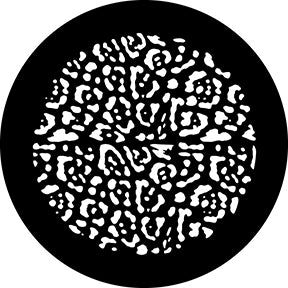 78663 Jaguar Breakup - Rosco Standard Steel Gobo