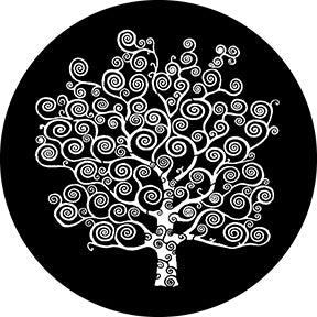 78668 Klimt Tree Rosco Stainless Steel Gobo