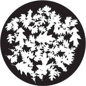 78700 Oak Leaf Breakup - Rosco Standard Steel Gobo
