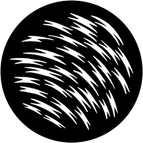 79071 Zeds A Leaping Rosco Stainless Steel Gobo